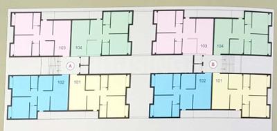 Project Image of 371.89 - 700.73 Sq.ft 3 BHK Apartment for buy in Sharda Ram Shyam Complex