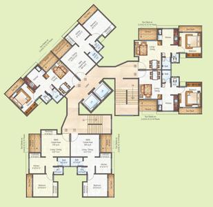 Project Image of 564 Sq.ft 1 BHK Apartment / Flat for sale in Kalyan West for Rs. 3500000