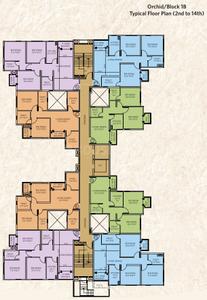 Project Image of 800.0 - 1288.0 Sq.ft 2 BHK Apartment for buy in Siddha Waterfront Phase II