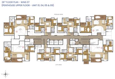 Project Image of 1097.0 - 4131.0 Sq.ft 2 BHK Apartment for buy in Northern Lights By Puravankara KVN