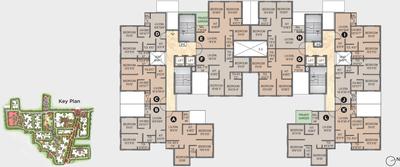 Project Image of 619.0 - 1033.0 Sq.ft 1.5 BHK Apartment for buy in The County