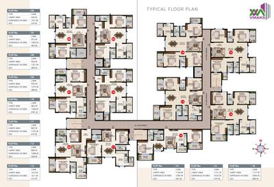 Project Image of 1155.0 - 1656.0 Sq.ft 2 BHK Apartment for buy in Vmaks Laurel