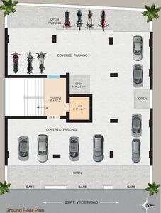 Project Image of 447.46 - 449.29 Sq.ft 2 BHK Apartment for buy in Amrutlal Vaghela Krishna Heights
