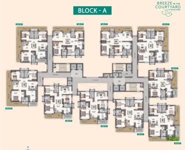 Project Image of 1695.0 - 2430.0 Sq.ft 3 BHK Apartment for buy in Ankura Breeze In The Courtyard