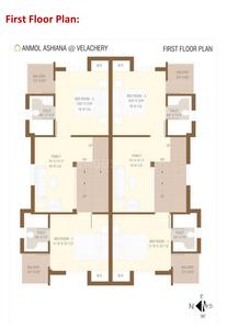 Project Image of 1900.0 - 1910.0 Sq.ft 3 BHK Villa for buy in Anmol Ashiana