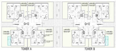 Project Image of 1789.0 - 2570.0 Sq.ft 3 BHK Apartment for buy in Central Park Aqua Front Towers