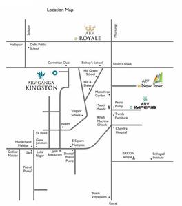 Project Image of 567.0 - 638.0 Sq.ft 2 BHK Apartment for buy in ARV Ganga Kingston Building G