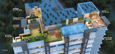 Project Image of 0.0 - 368.13 Sq.ft 1 BHK Apartment for buy in Ruparel Livia