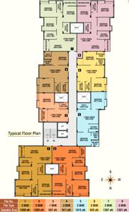 Project Image of 597.0 - 1321.0 Sq.ft 1 BHK Apartment for buy in Martin Royal Signature