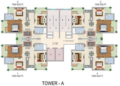 Project Image of 1150.0 - 2195.0 Sq.ft 2 BHK Apartment for buy in Sarvottam Shree