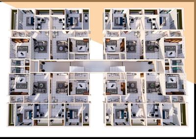 Project Image of 1151.74 - 2045.14 Sq.ft 2 BHK Apartment for buy in Ferns Residency
