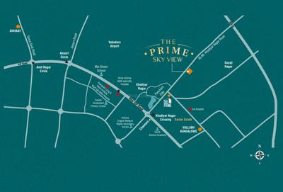 Project Image of 412.69 - 672.96 Sq.ft 1.5 BHK Apartment for buy in Shashvat The Prime Sky View