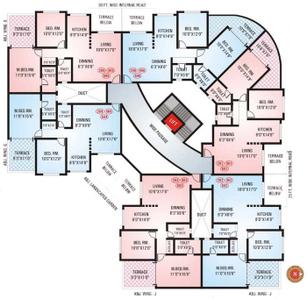Project Image of 595.0 - 940.0 Sq.ft 1 BHK Apartment for buy in GK Roseland Residency
