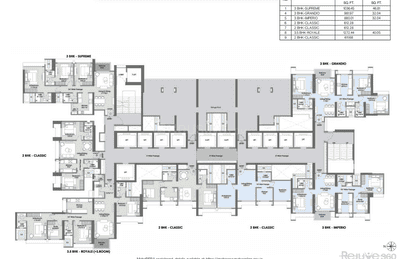 Project Image of 610.0 - 1312.0 Sq.ft 2 BHK Apartment for buy in L And T Rejuve 360 Tower A