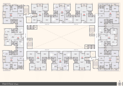 Project Image of 1015.04 - 1296.19 Sq.ft 3 BHK Apartment for buy in Swift Fortune Prospera