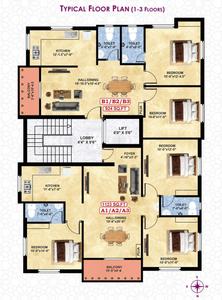 Project Image of 924.0 - 1123.0 Sq.ft 2 BHK Apartment for buy in Om Shanmuga