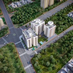 Project Image of 1485 Sq.ft 2 BHK Apartment / Flat for sale in Koba for Rs. 7200000
