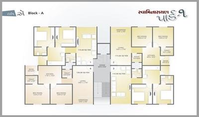 Project Image of 900.0 - 1170.0 Sq.ft 2 BHK Apartment for buy in Dharmadev Swaminarayan Park 1