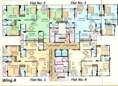 Project Image of 1423.0 - 1758.0 Sq.ft 3 BHK Apartment for buy in GHP Indralok