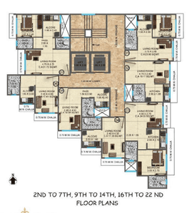 Project Image of 177.93 - 366.0 Sq.ft Studio Studio Apartment for buy in Anushka Arya Greens