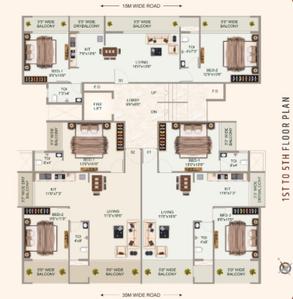 Project Image of 765.0 - 825.0 Sq.ft 2 BHK Apartment for buy in Pramukh Akshardham