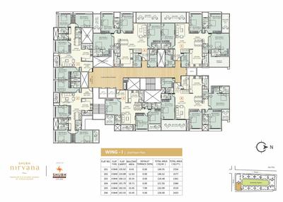 Project Image of 1332.0 - 2433.0 Sq.ft 3 BHK Apartment for buy in Shubh Nirvana