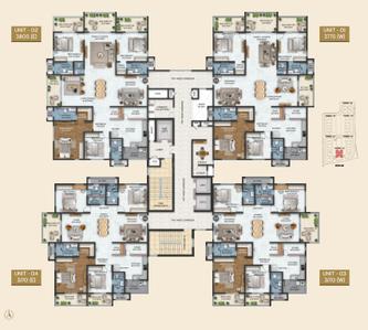 Project Image of 2600.0 - 3805.0 Sq.ft 3 BHK Apartment for buy in Cybercity Stone Ridge