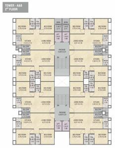 Project Image of 470.71 - 690.72 Sq.ft 2 BHK Apartment for buy in Shree Ganesh Shyamal Pride Apartment