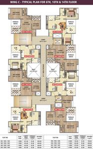 Project Image of 0.0 - 376.95 Sq.ft 1 BHK Apartment for buy in Ravinanda Towers