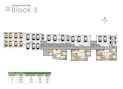 Project Image of 845.0 - 1330.0 Sq.ft 2 BHK Apartment for buy in Green Elegance