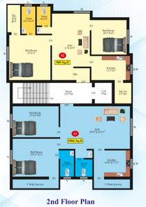 Project Image of 951.0 - 1066.0 Sq.ft 2 BHK Apartment for buy in Crown INBA Apartment