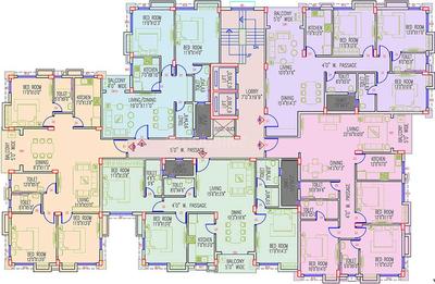 Project Image of 1023.0 - 2060.0 Sq.ft 2 BHK Apartment for buy in Sandhu Ekam Solace