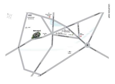Project Image of 607.0 - 1471.0 Sq.ft 2 BHK Apartment for buy in Akshaya Republic Phase 2