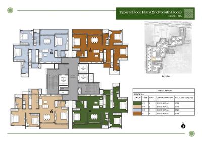 Project Image of 656.0 - 1744.0 Sq.ft 2 BHK Apartment for buy in Prestige Pallavaram Gardens