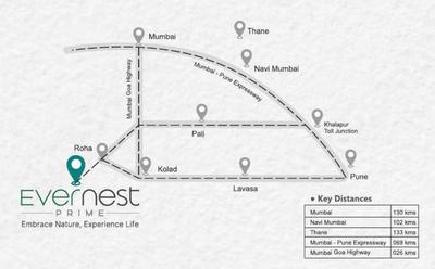Holistic Evernest Prime Borivali Location Plan 1