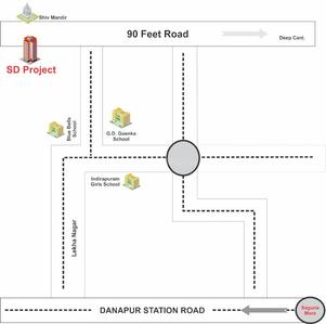 Sai SD Mahendra Galaxy Location Plan 1