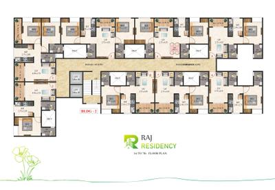 Project Image of 431.0 - 1079.0 Sq.ft 1 BHK Apartment for buy in Yuvi Raj Residency