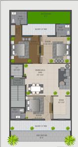 RK Gupta Luxury Floors RK Gupta Luxury Floors Cluster Plan from 1st to 4th Floor 1