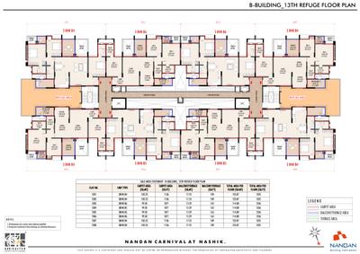 Project Image of 1061.0 - 2248.0 Sq.ft 2 BHK Apartment for buy in Nandan Carnival