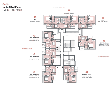 Project Image of 449.0 - 926.0 Sq.ft 1 BHK Apartment for buy in Marathon Nexzone