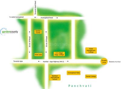 Project Image of 714.29 - 938.29 Sq.ft 2 BHK Apartment for buy in Sanklecha Garden County Type C