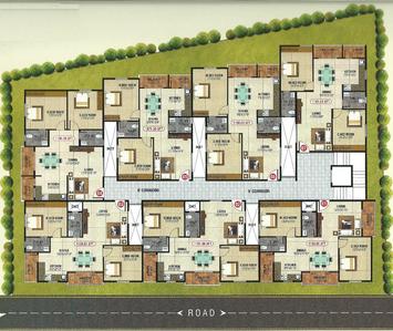 Project Image of 1079.0 - 1188.0 Sq.ft 2 BHK Apartment for buy in Saranya Silver Stone