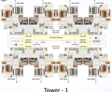 Project Image of 417.96 - 805.03 Sq.ft 1 BHK Apartment for buy in Paarth Paarth Humming Retreat