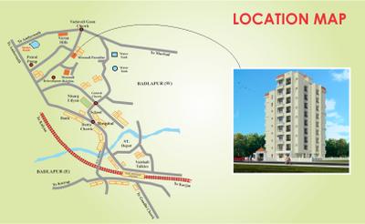 Project Image of 456.0 - 638.0 Sq.ft 1 BHK Apartment for buy in Gajraj Mrunali Paradise