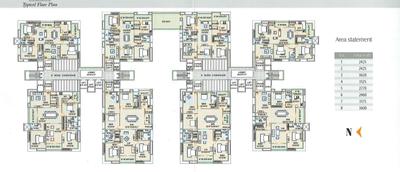 Project Image of 2295.0 - 3650.0 Sq.ft 3 BHK Apartment for buy in Meenakshi Sky Lounge