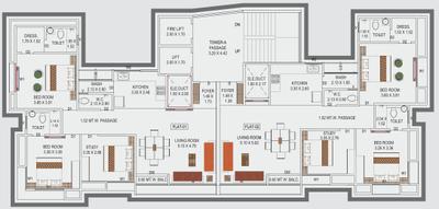 Project Image of 966.6 - 1933.3 Sq.ft 3 BHK Apartment for buy in Aldea Primero