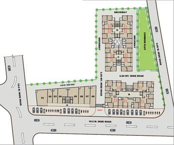 Project Image of 609.0 - 838.0 Sq.ft 2 BHK Apartment for buy in Pandav Sunway Residancy