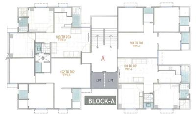 Project Image of 990.0 - 1062.0 Sq.ft 2 BHK Apartment for buy in Soniz Vibrant Residency
