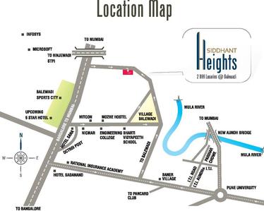 Project Image of 629.0 - 783.0 Sq.ft 2 BHK Apartment for buy in Siddhant Heights