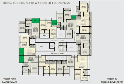 Project Image of 385.0 - 895.0 Sq.ft 1 RK Apartment for buy in Thakur Daksh Palace
